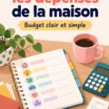 Femme organisant son budget avec un ordinateur et des notes