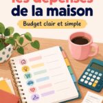 Femme organisant son budget avec un ordinateur et des notes