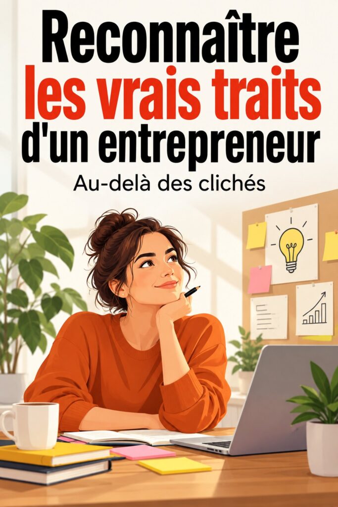 Une femme entrepreneur souriante tenant des documents devant son bureau, représentant la personnalité d'un entrepreneur.