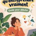 Femme souriante dans un environnement de travail, représentant l'esprit entrepreneurial féminin