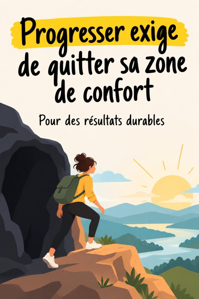 Femme souriante sortant de sa zone de confort pour réussir dans sa vie professionnelle