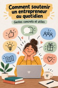 Femmes soutenant une entrepreneuse dans son projet